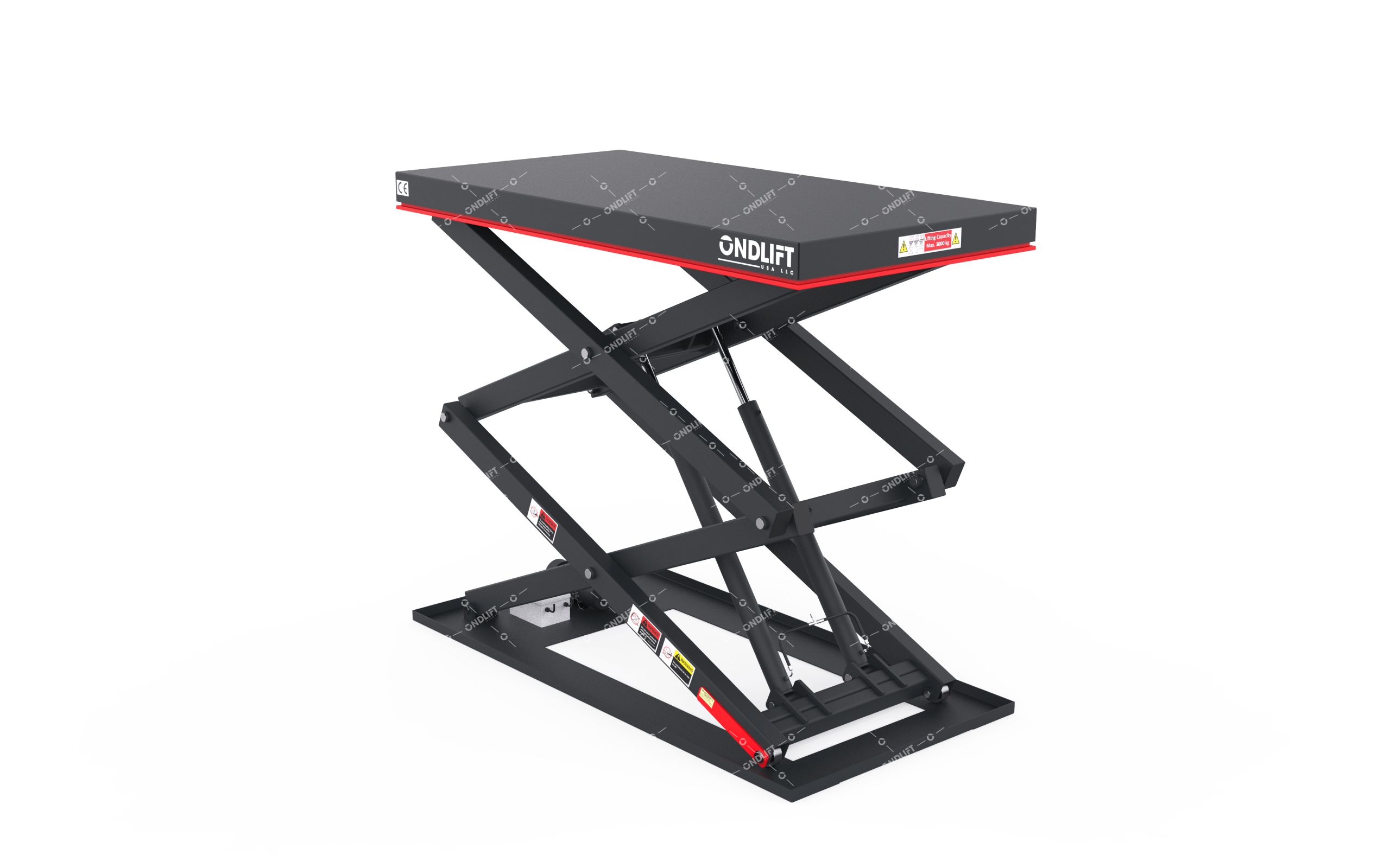 Double Scissor Lift Table