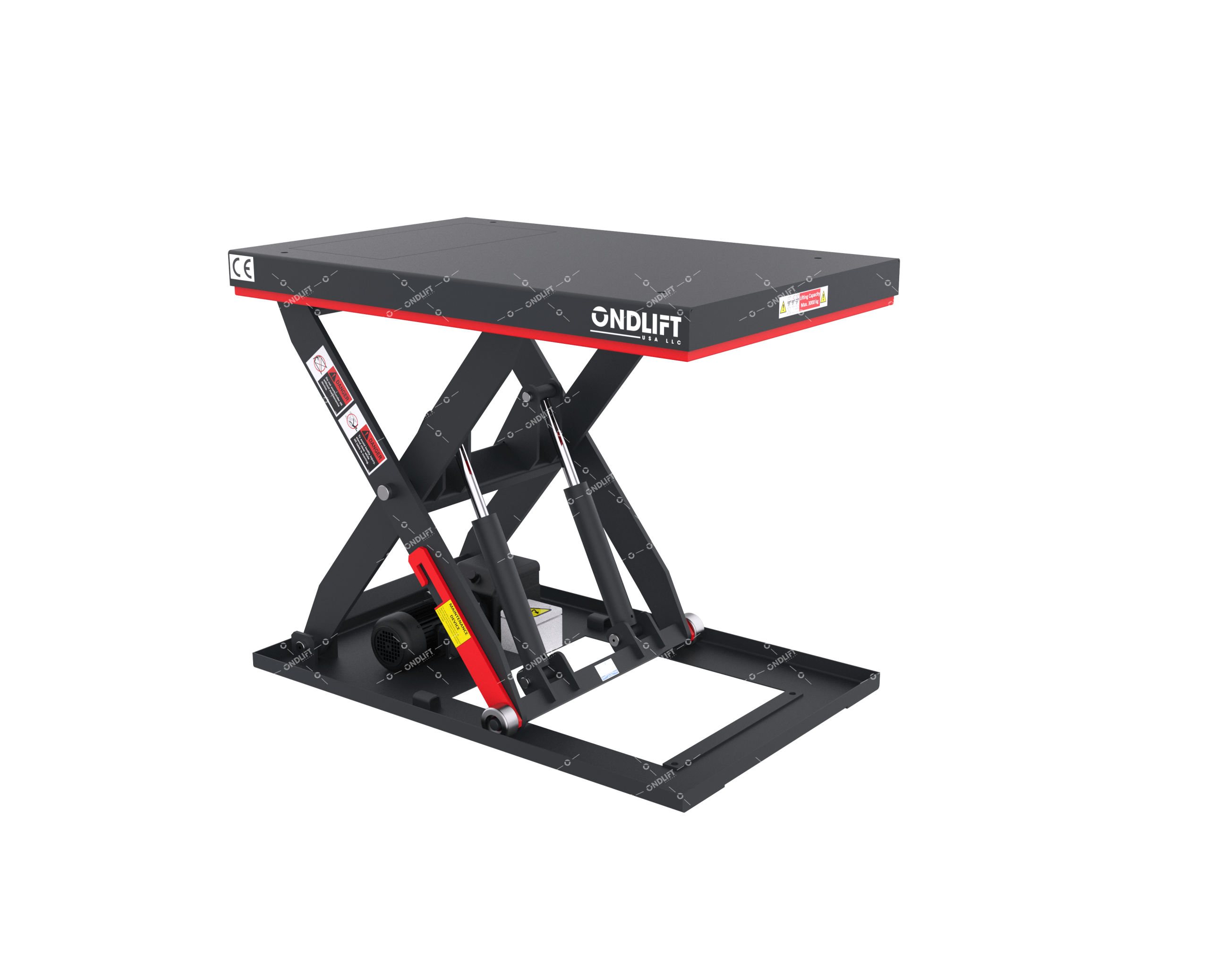 Single Scissor Lift Table