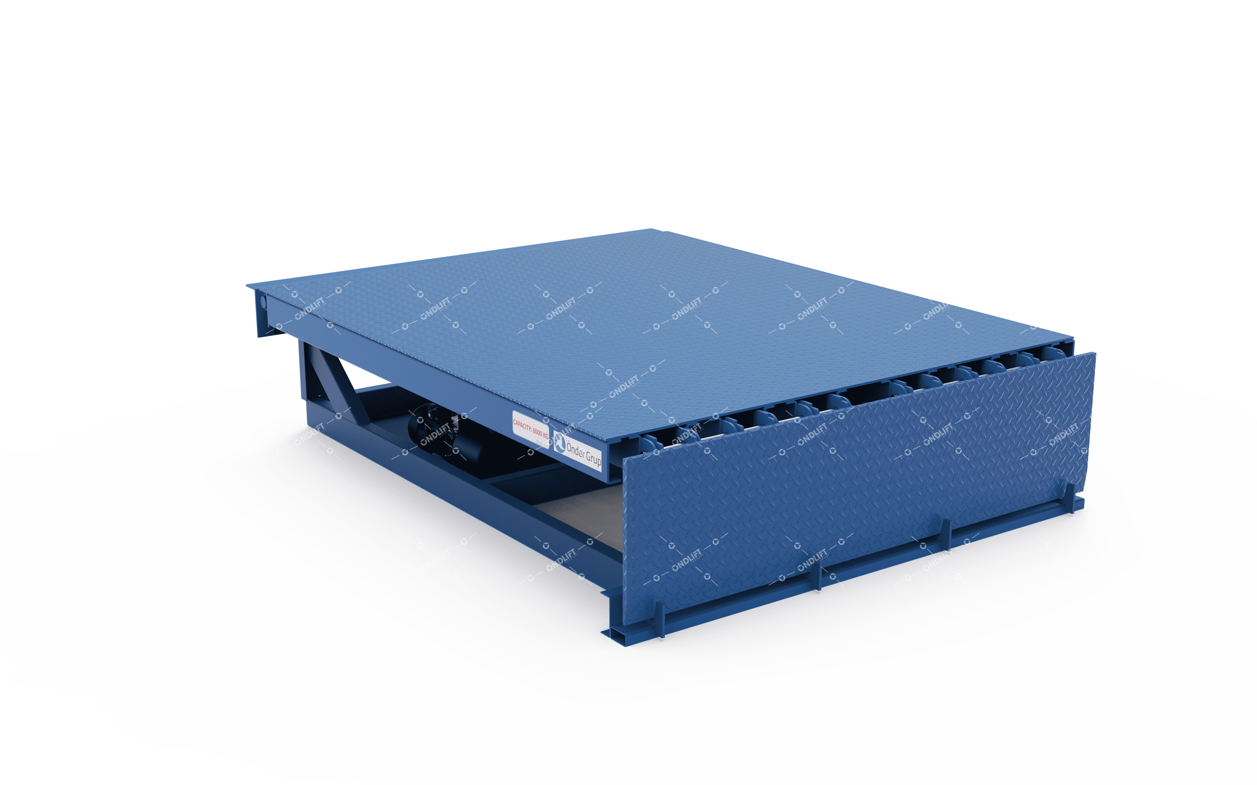 Überladebrücke Klappkeil