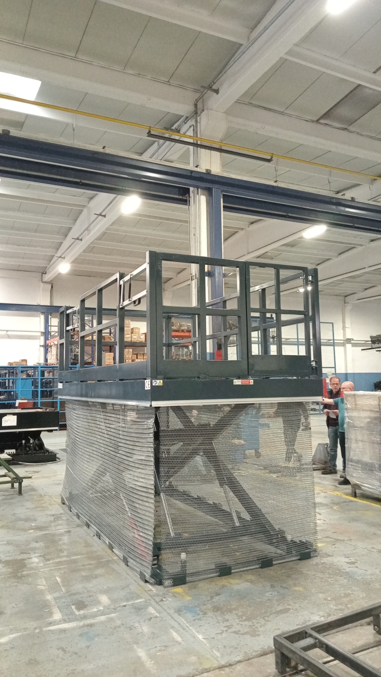 Single Scissor Lift Table – Heavy-Duty Lifting Solution for Intensive Industrial Use