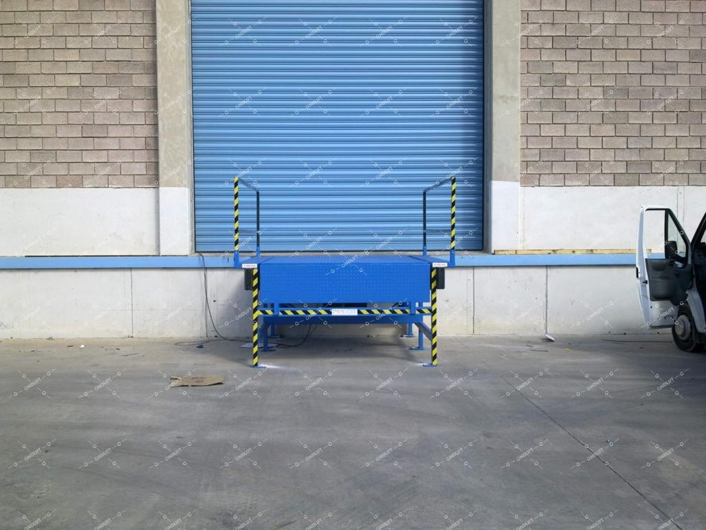 Grubenloser Dockleveler (Klapprampe) 6.000 kg | Stahl-Unterbau